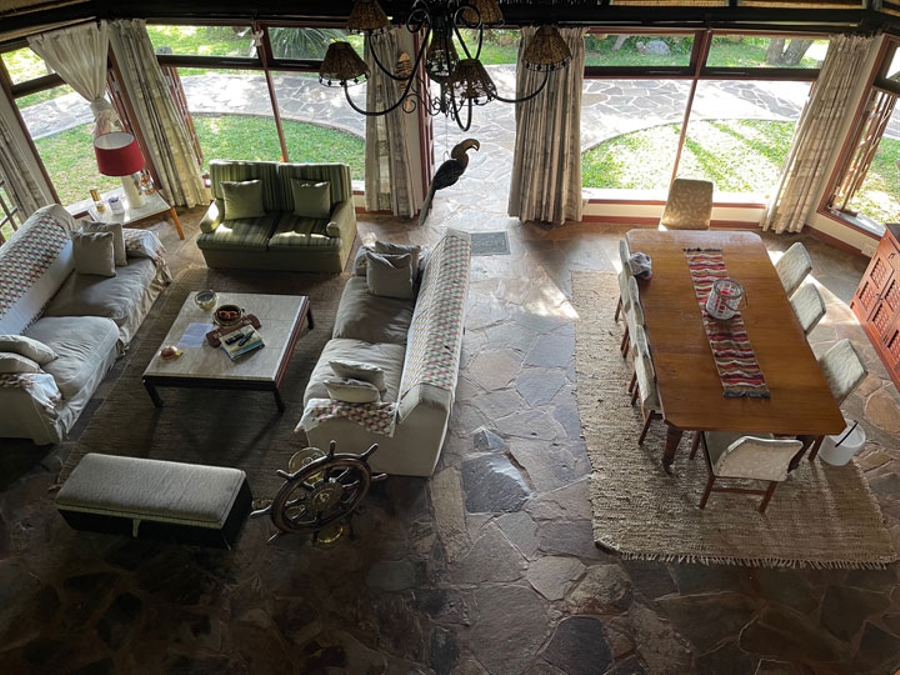The Villa's lounge area